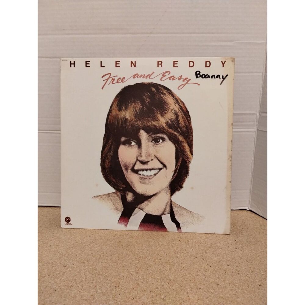 Helen Reddy Free And Easy LP 1974 Capitol Records ‎ST-11348